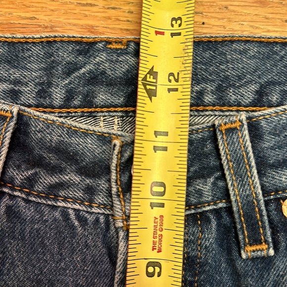 Vintage 501 Levi's button fly Straight Leg Jeans MADE IN USA - Picture 12 of 17